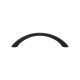 Metal line handle K120 black Furniture handles