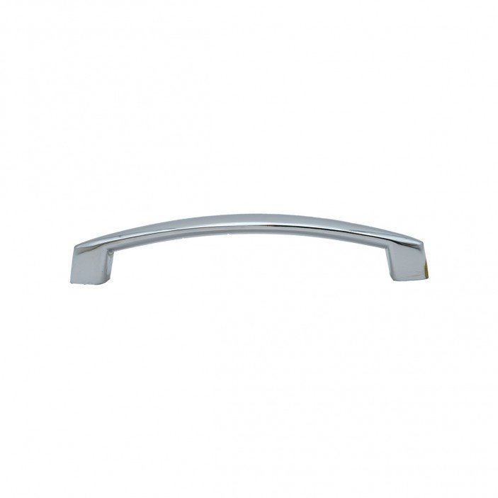 Metal line handle К375, chrome 13.375.096-128.02 - 13. Furniture handles Metal line handle К375, chrome 13. Furniture handles