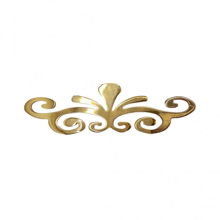 Furniture handle with ornaments - golden decorative handle for doors and cabinets 13.4025.096.11A - 13. Furniture handles Furniture handle with ornaments - golden decorative handle for doors and cabinets 13. Furniture handles