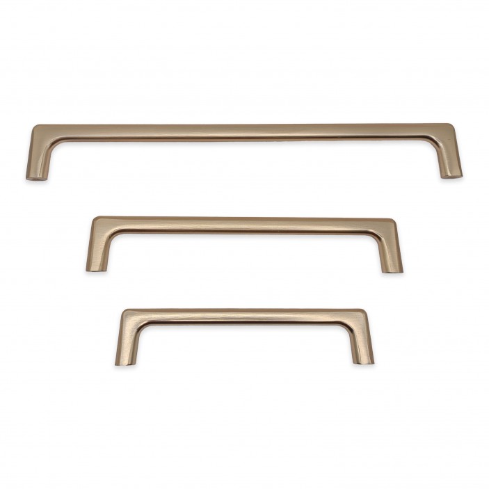 Handles IVENTO K 500, Gold Inox 13L.500.128-160-224.14 - 13. Furniture handles Handles IVENTO K 500, Gold Inox 13. Furniture handles