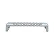 Metal handle 5190. Openwork furniture handle with braided ornament 13.5190.096-128.05 - 13. Furniture handles Metal handle 5190. Openwork furniture handle with braided ornament 13. Furniture handles