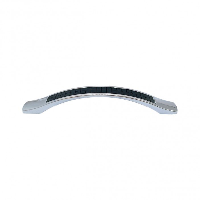 Furniture combined handle 5440, chrome and black 13.5440.128-160.02.16 - 13. Furniture handles Furniture combined handle 5440, chrome and black 13. Furniture handles