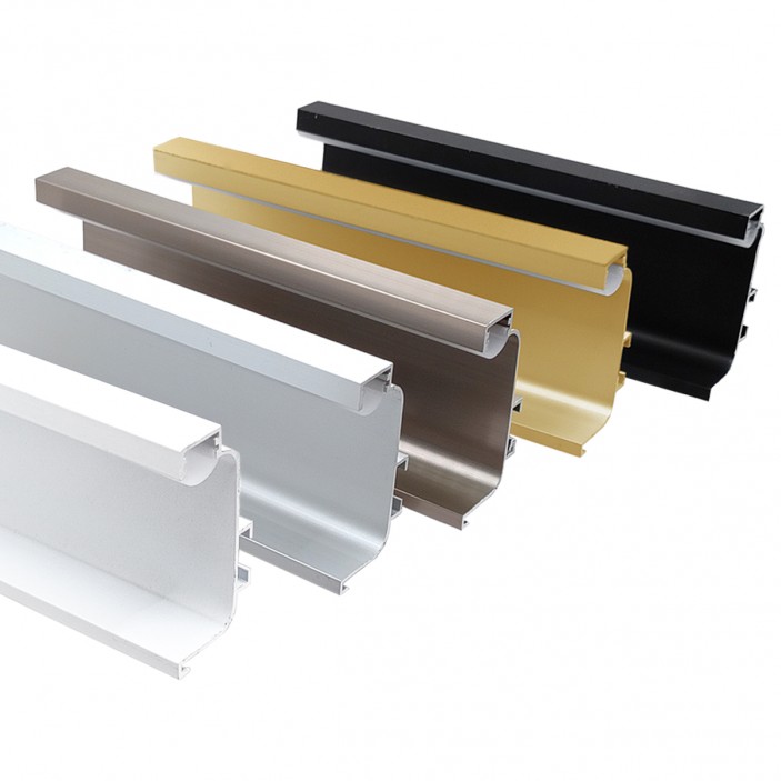 U профил за вратички без дръжки с LED канал 5440 Мебелни дръжки