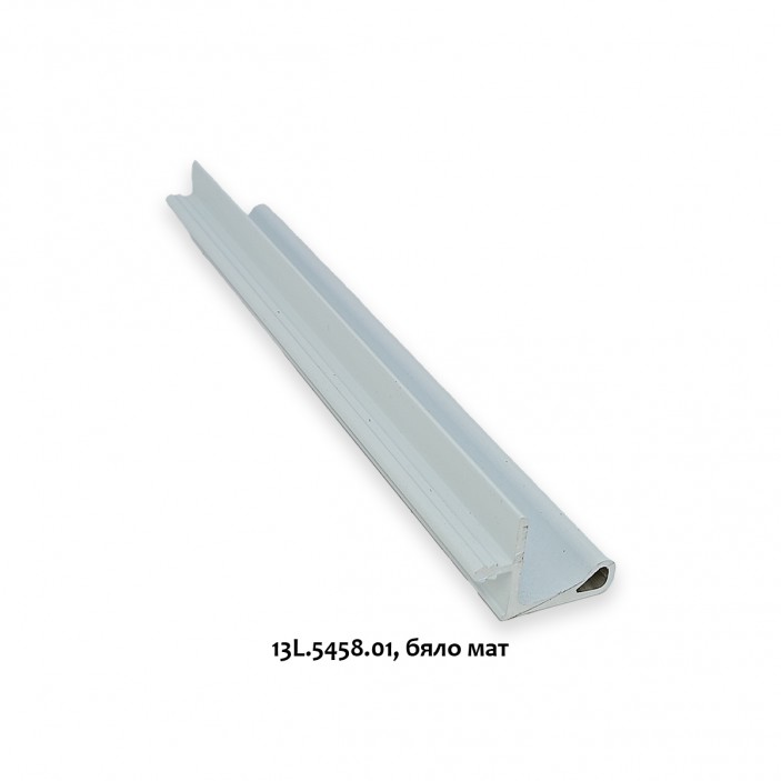 Handleless door profile with nut 5458 Furniture handles