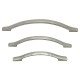 Metal line handle 6990 B inox Furniture handles