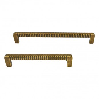 IVENTO Decorative handle with classic vintage design, made for luxury furniture. Model 701 – Old Gold 13. Furniture handles