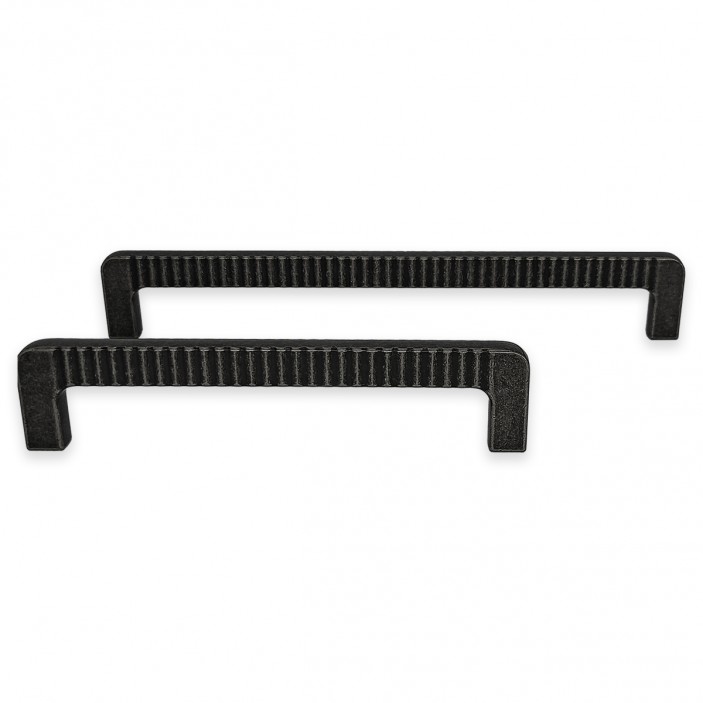 IVENTO Decorative handle with classic vintage design, made for luxury furniture. Model 701 – Black 13. Furniture handles