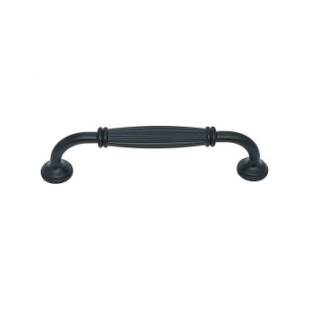 Decorative handle with vintage design. Model 703 –Black 13. Furniture handles