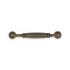 Decorative handle with vintage design. Model 703 – Old gold 13. Furniture handles