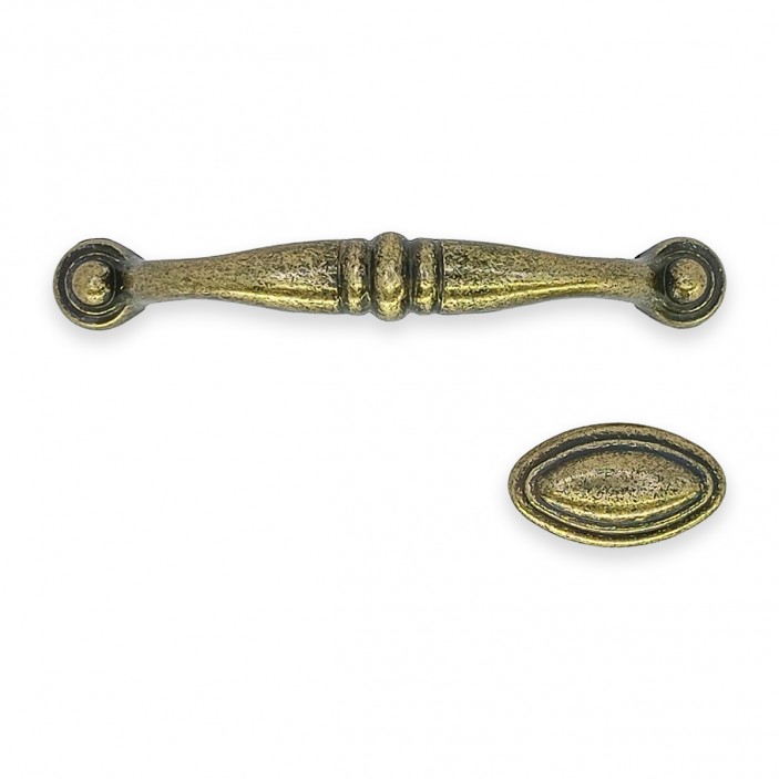 Мебелна дръжка IVENTO Тип ретро скоба. Модел 710 – Злато антик 13.710.096.09 - 13. Мебелни дръжки Мебелна дръжка IVENTO Тип ретро скоба. Модел 710 – Злато антик Мебелни дръжки за кухня