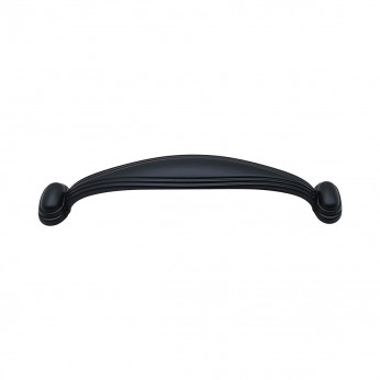 Furniture handle IVENTO Retro bracket type. Model 711 – Black matt 13. Furniture handles
