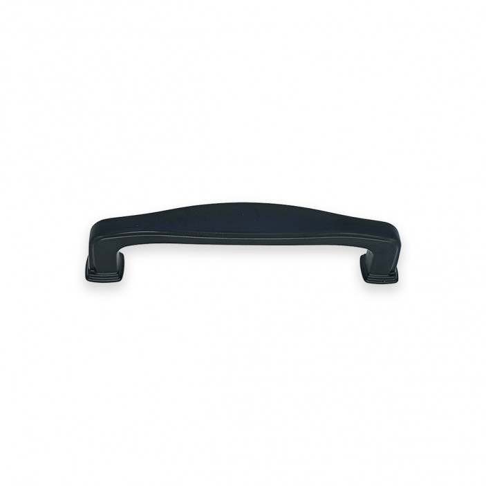 Furniture handle IVENTO Retro type. Model 712 – Black matt 13.712.096-128.16 - 13. Furniture handles Furniture handle IVENTO Retro type. Model 712 – Black matt 13. Furniture handles