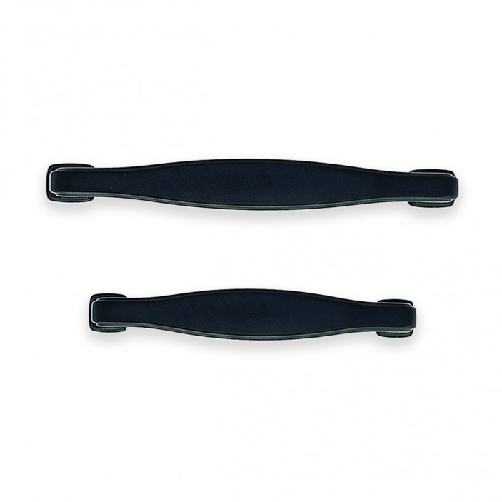 Furniture handle IVENTO Retro type. Model 712 – Black matt 13.712.096-128.16 - 13. Furniture handles Furniture handle IVENTO Retro type. Model 712 – Black matt 13. Furniture handles