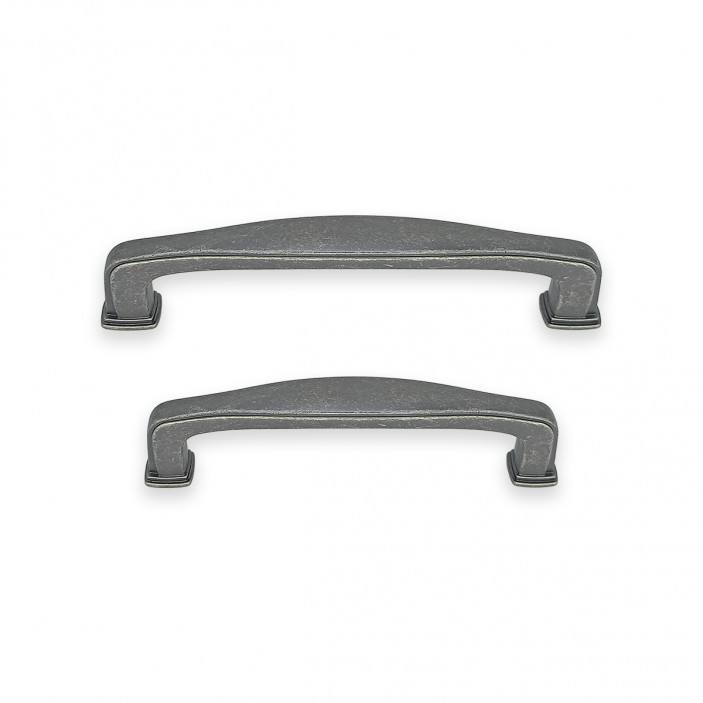 Мебелна дръжка IVENTO Тип ретро Модел 712 – Сребро антик 13.712.096-128.20 - 13. Мебелни дръжки Мебелна дръжка IVENTO Тип ретро Модел 712 – Сребро антик Мебелни дръжки за кухня