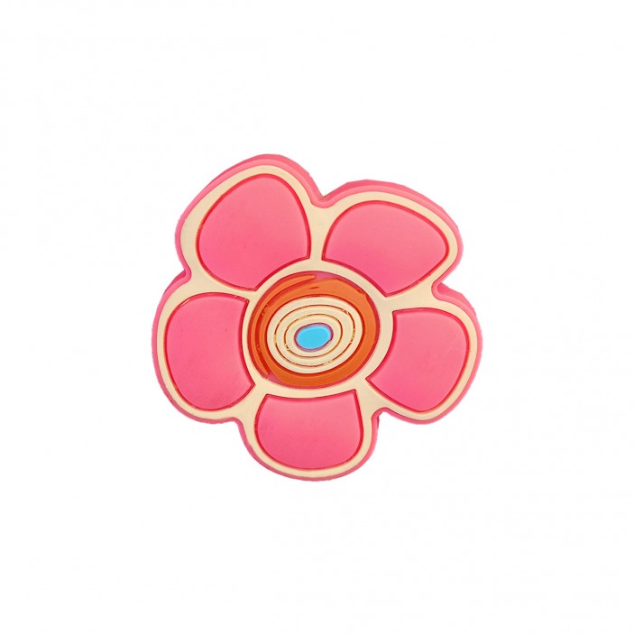 Kids handle pink flower 110 Furniture handles