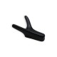 IVENTO K Furniture Hanger - Modern Wall Hanger for Hallway - Black Matt - Taurus Silhouette 14. Furniture hooks