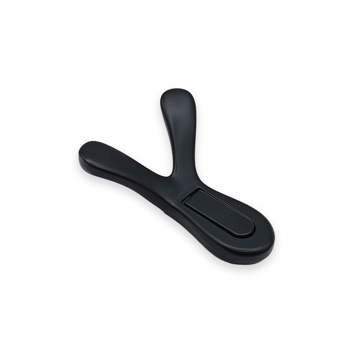 IVENTO K Metal coat hanger for hallway 930331, black matte 14. Furniture hooks