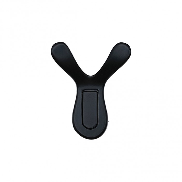 IVENTO K Metal coat hanger for hallway 930331, black matte 14. Furniture hooks