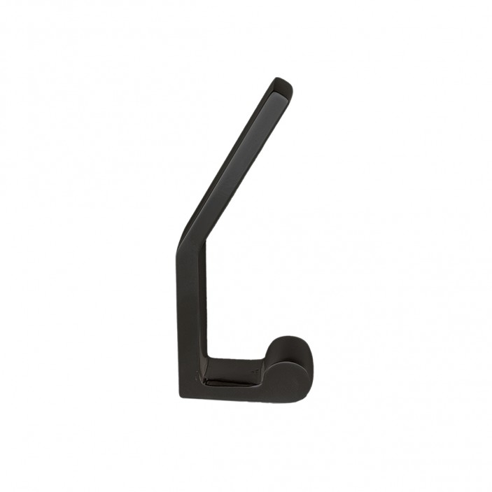 IVENTO Modern metal hanger 930320, black matt 14. Furniture hooks