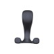 IVENTO Modern hallway hanger 008, black 14L.008.16 - 14. Furniture hooks IVENTO Modern hallway hanger 008, black 14. Furniture hooks