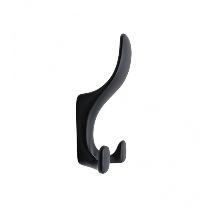 IVENTO Modern hallway hanger 008, black 14L.008.16 - 14. Furniture hooks IVENTO Modern hallway hanger 008, black 14. Furniture hooks