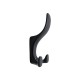 IVENTO Modern hallway hanger 008, black 14L.008.16 - 14. Furniture hooks IVENTO Modern hallway hanger 008, black 14. Furniture hooks