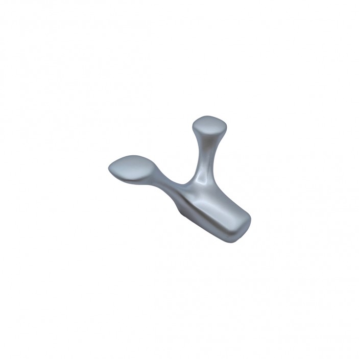 IVENTO K – Wall-mounted clothes hanger with character, modern and fun – matte anodized 14. Furniture hooks