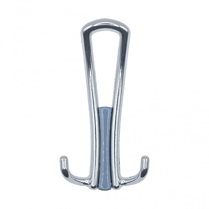 Metal wall hanger VIva 109, chrome 14. Furniture hooks