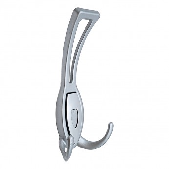 Метална закачалка за антре 150, мат хром + мат хром 14. Мебелни закачалки