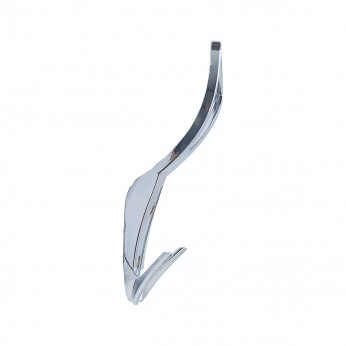 Метална закачалка за стена. Мебелна закачалка 190, хром 14. Мебелни закачалки