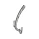 Modern metal coat rack for hallway and entrance hall 1430, chrome 14. Furniture hooks