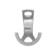 Hallway wall hanger 1435, inox 14L.1435.08.08 - 14. Furniture hooks Hallway wall hanger 1435, inox 14. Furniture hooks
