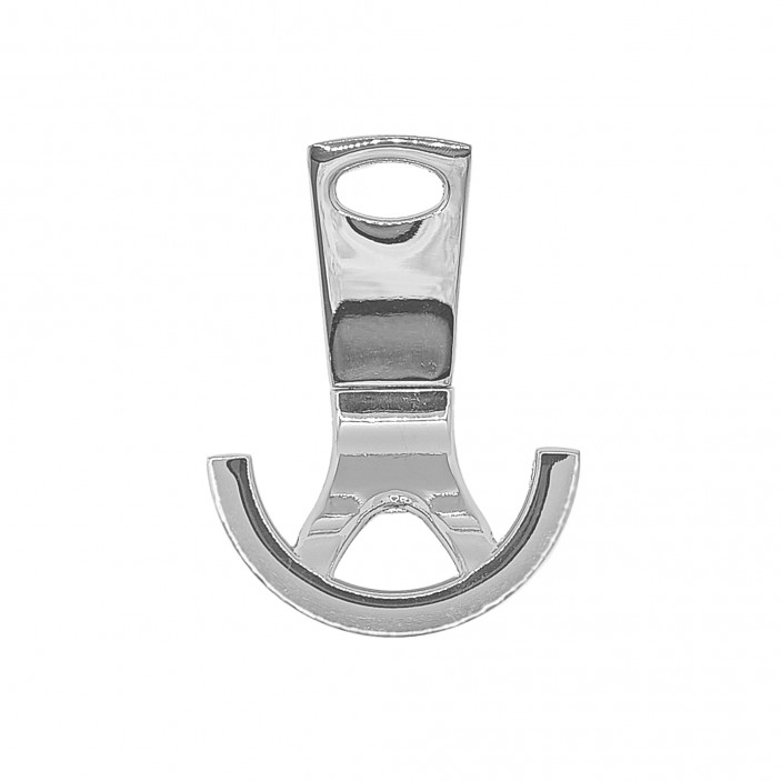 Hallway wall hanger 1435, chrome 14. Furniture hooks