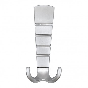 Модерни метална закачалки за антре и коридор, модел 1600, мат хром 14. Мебелни закачалки