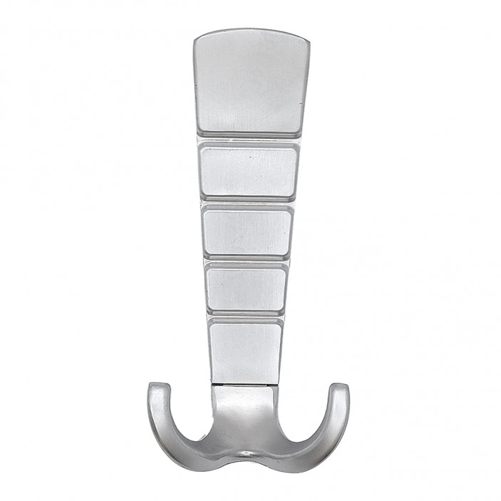 Модерни метална закачалки за антре и коридор, модел 1600, мат хром 14L.1600.05.05 - 14. Мебелни закачалки Модерни метална закачалки за антре и коридор, модел 1600, мат хром 14. Мебелни закачалки