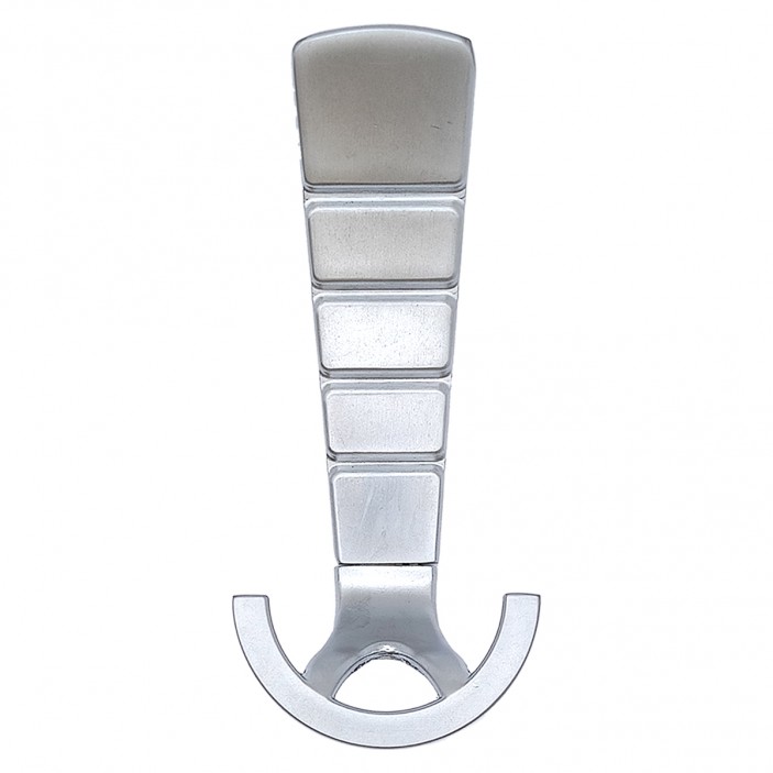 Модерни метална закачалки за антре и коридор, модел 1610, мат хром 14. Мебелни закачалки