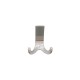 Metal hanger for hallway and corridor, model 1655, inox 14. Furniture hooks
