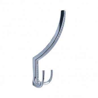 Метална закачалка за стена 319, хром 14. Мебелни закачалки