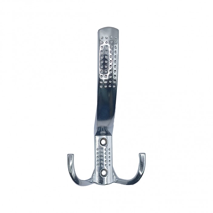 Metal wall hanger 319, chrome 14L.319.02 - 14. Furniture hooks Metal wall hanger 319, chrome 14. Furniture hooks