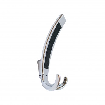 Дизайнерска мебелна закачалка 3625 – изработка в хром-черно 14. Мебелни закачалки