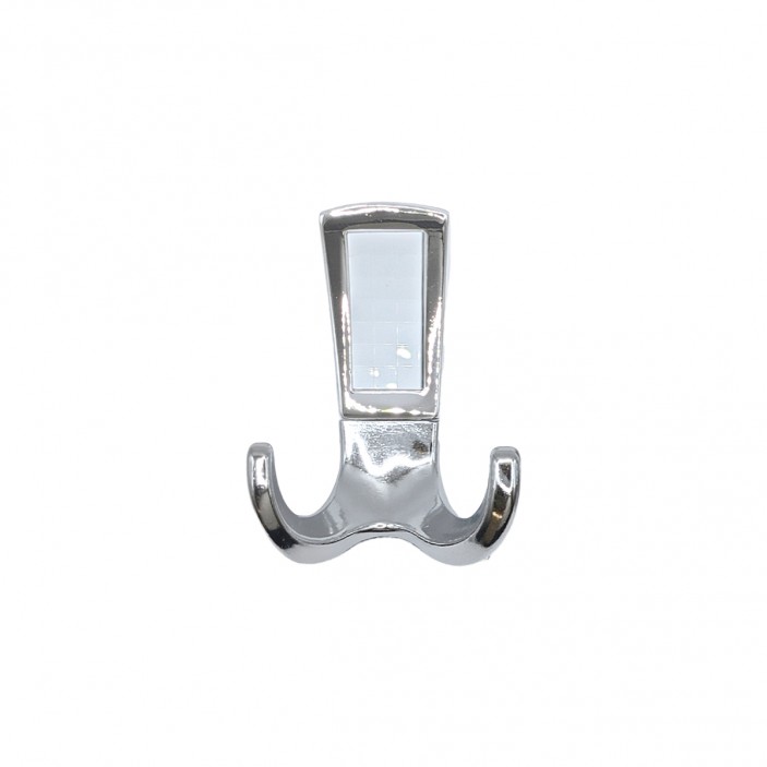 Designer furniture hanger 3635 – made in chrome-white 14L.3635.02.06 - 14. Furniture hooks Designer furniture hanger 3635 – made in chrome-white 14. Furniture hooks
