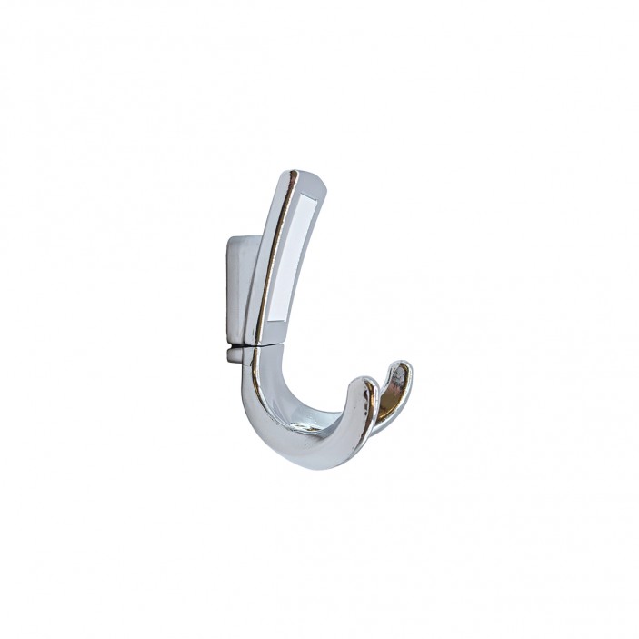 Designer furniture hanger 3635 – made in chrome-white 14L.3635.02.06 - 14. Furniture hooks Designer furniture hanger 3635 – made in chrome-white 14. Furniture hooks