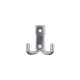 Wall and hallway hanger 431, chrome 14L.431.02 - 14. Furniture hooks Wall and hallway hanger 431, chrome 14. Furniture hooks