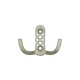 Small luxury furniture hanger for hallway and corridor with braid - 5220 - satin 14. Furniture hooks