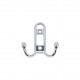 Hallway and coat rack hanger - 541 - chrome 14. Furniture hooks