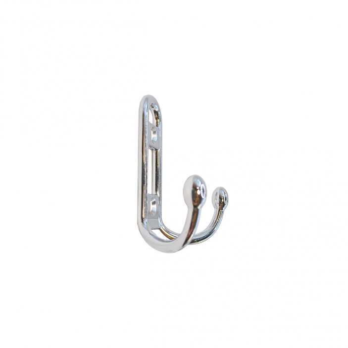 Hallway and coat rack hanger - 541 - chrome 14. Furniture hooks