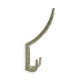 Luxury furniture hanger for hallway and corridor with braid - 5215 - satin 14. Furniture hooks