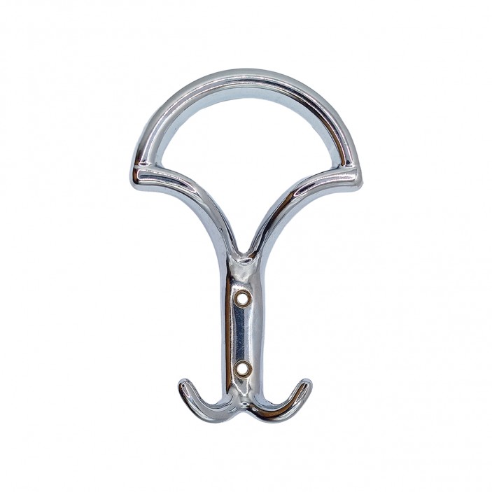 Закачалка за стена и портманто  закачалка - 636 - хром 14. Мебелни закачалки