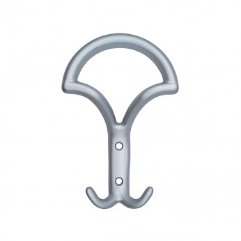 Закачалка за стена и портманто  закачалка - 636 - мат хром 14. Мебелни закачалки