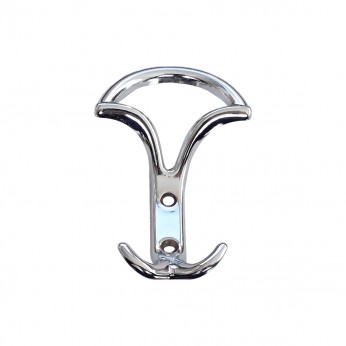 Hallway coat hanger - model 638 - chrome 14. Furniture hooks